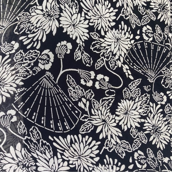 NTCO Nomadic Traders black and gray floral skirt, size medium - Picture 2 of 8